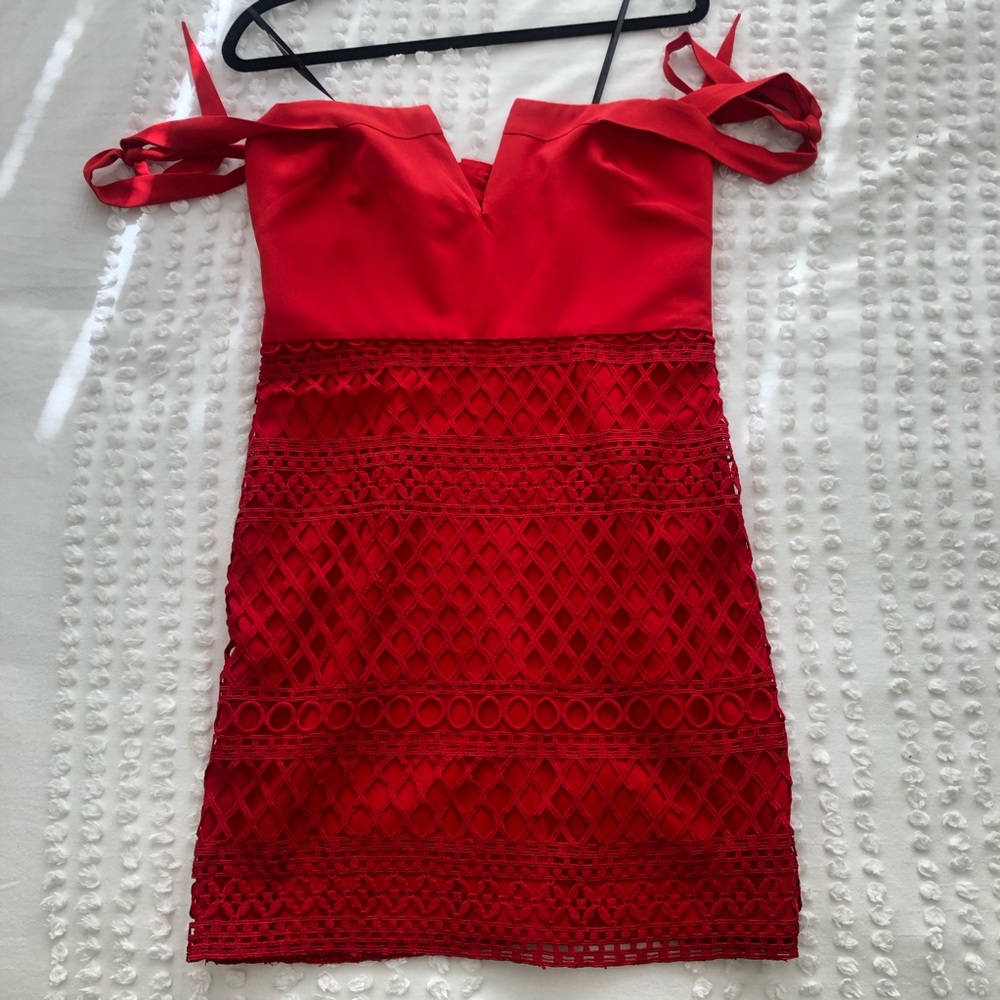 Revolve Stylestalker Jackson Off the Shoulder Mini Dress - Picture 2 of 12